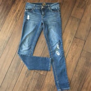 Justice distressed jeans